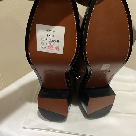 Coach Cecelia Dress Boots New never worn - Picture 8 of 11